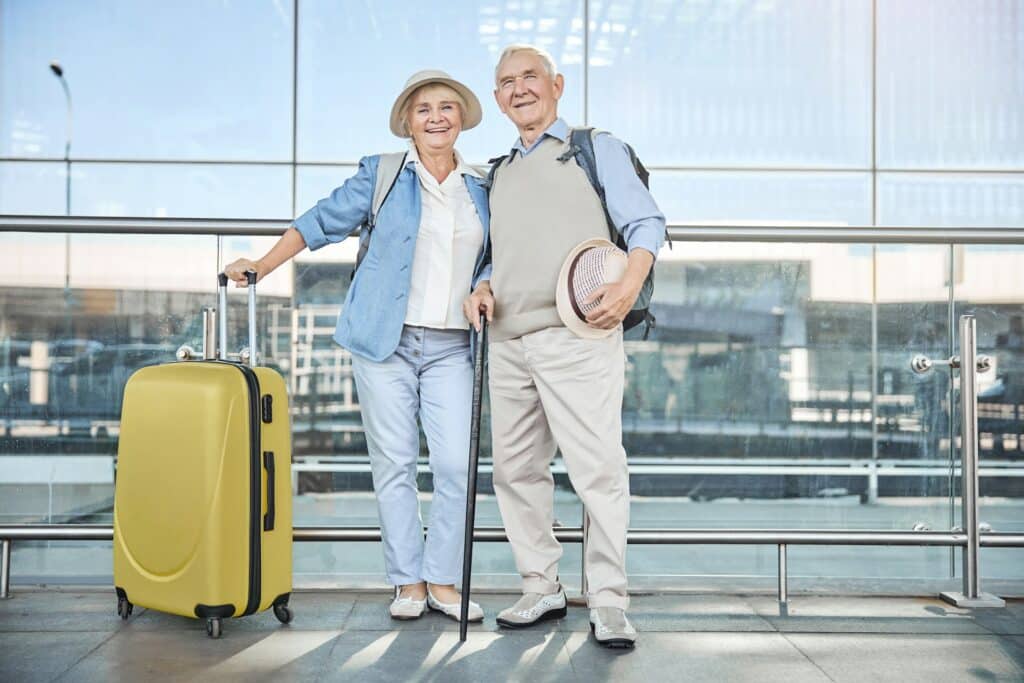 grandparents traveling