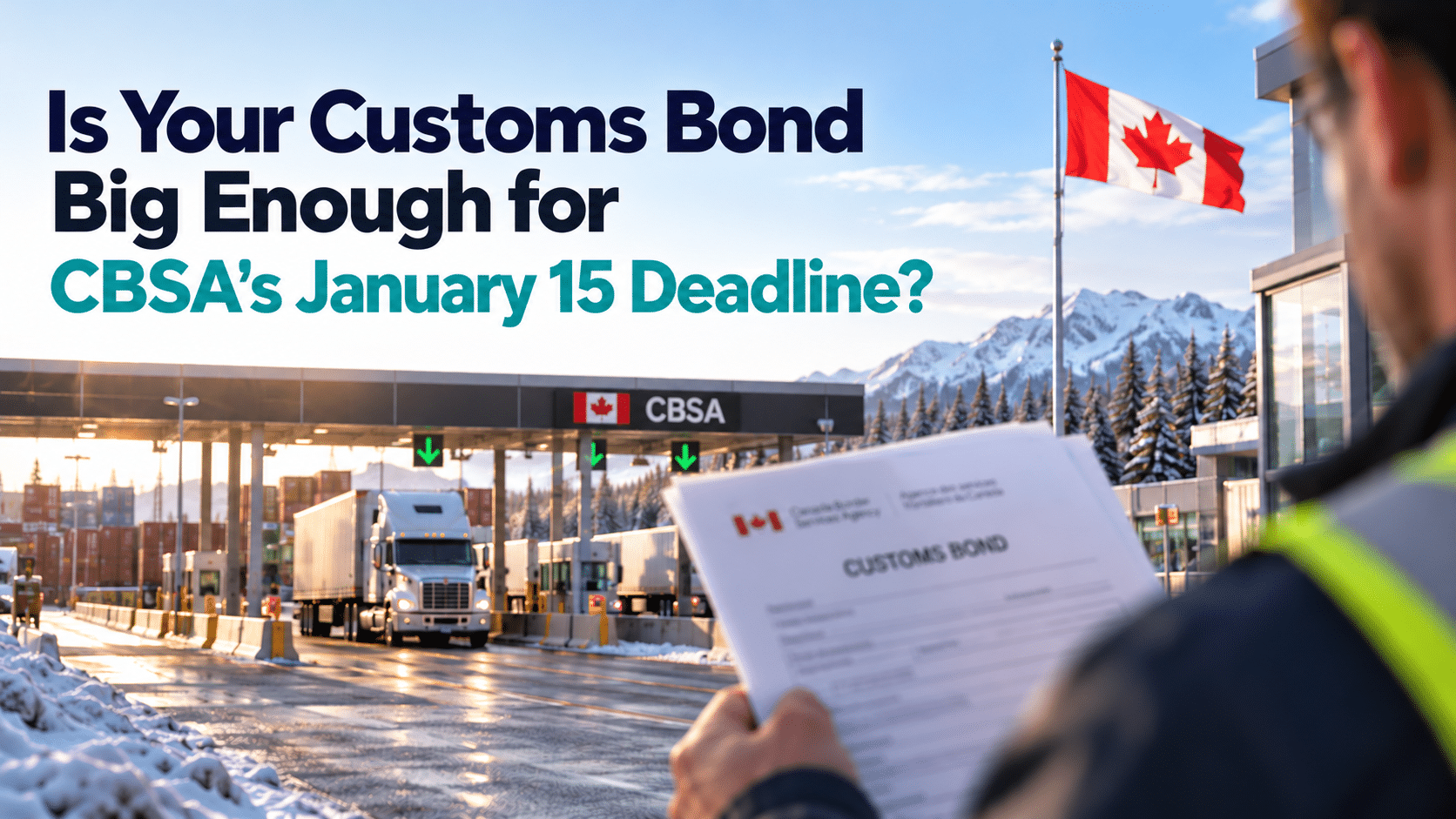 customs bond canada cbsa january png